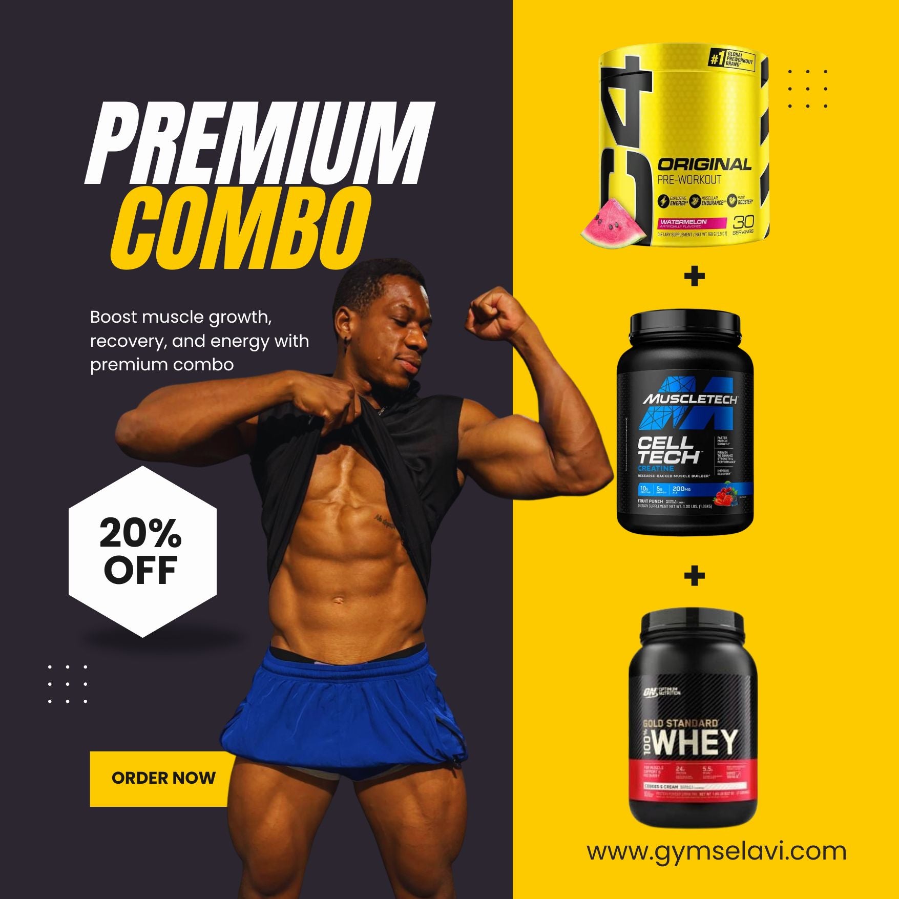 Premium combo muscles
