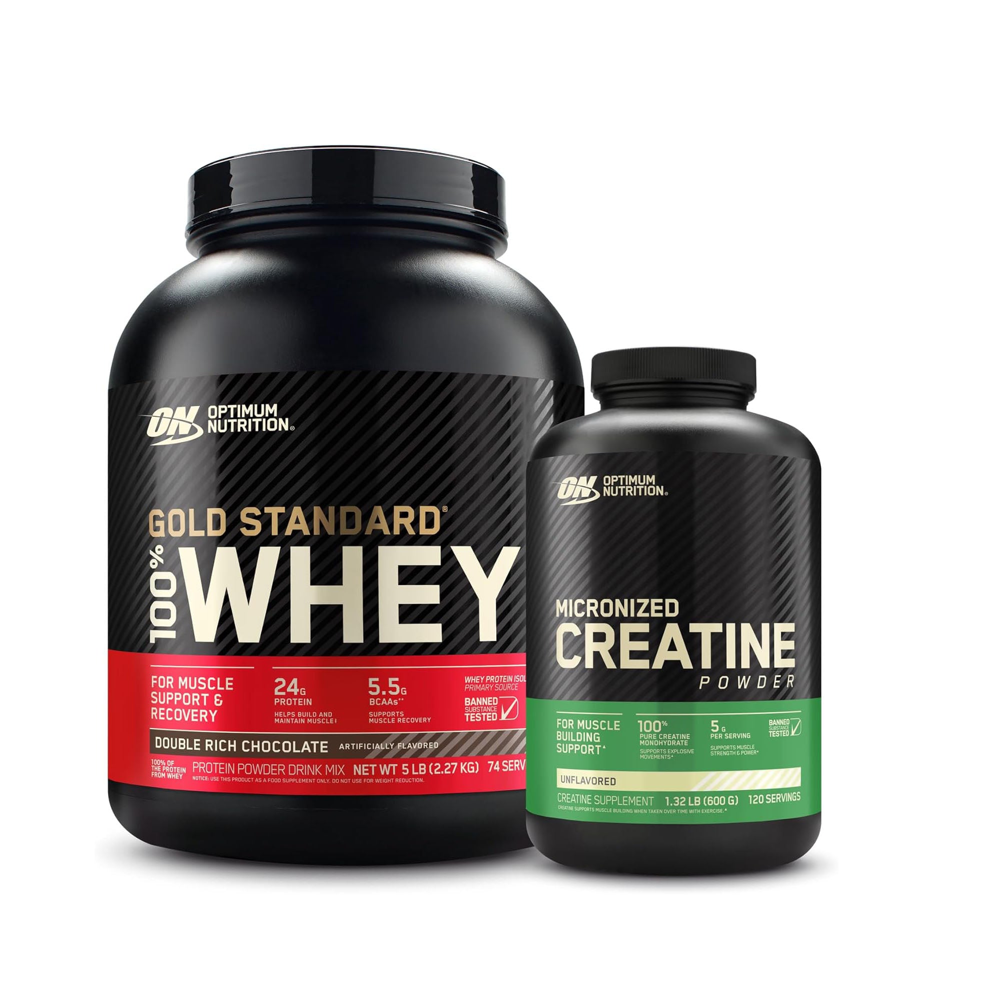 Gold Standard Whey + Micronized Creatine Bundle