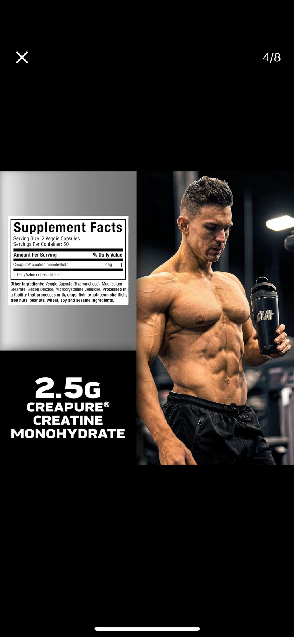 Platinum Creatine Monohydrate Capsules – Creapure®