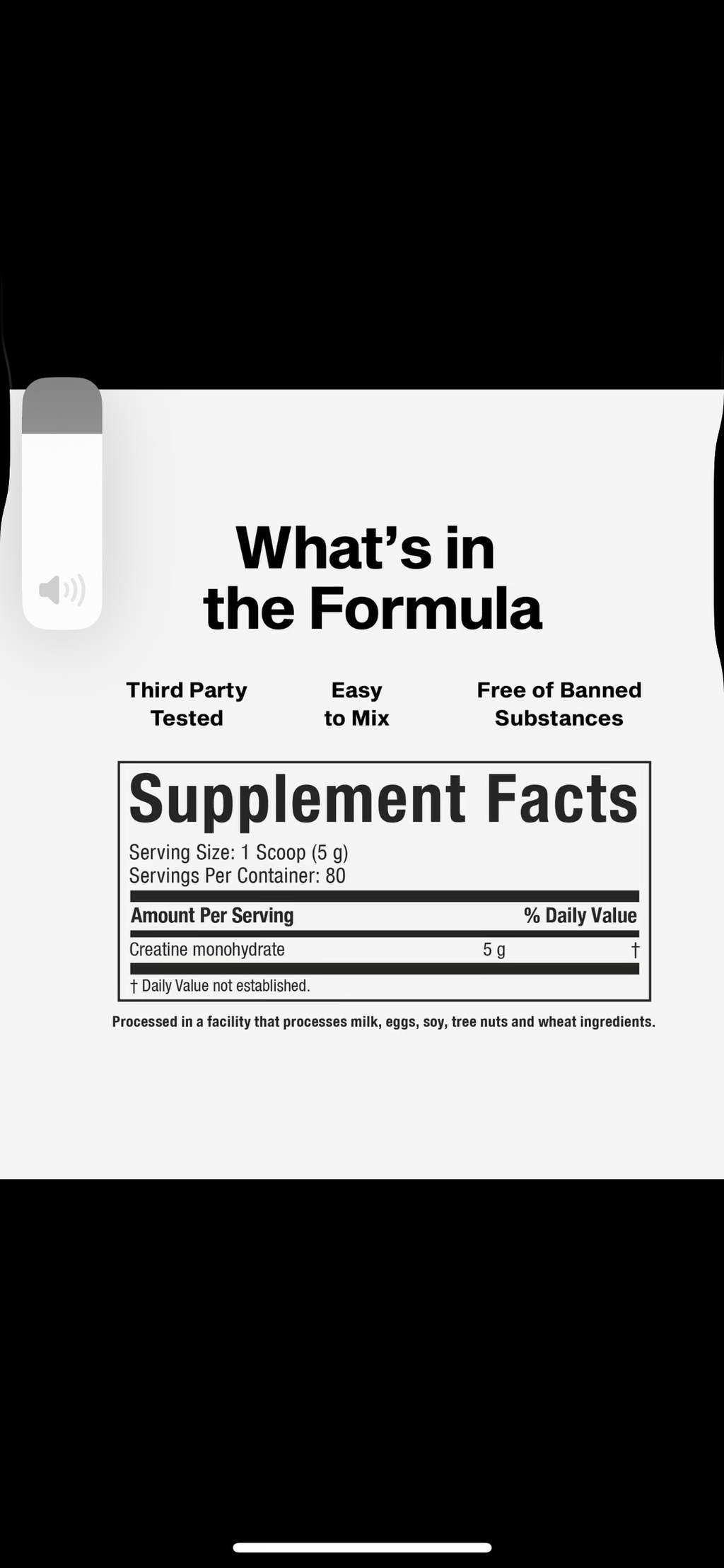 Platinum 100% Creatine by MuscleTech