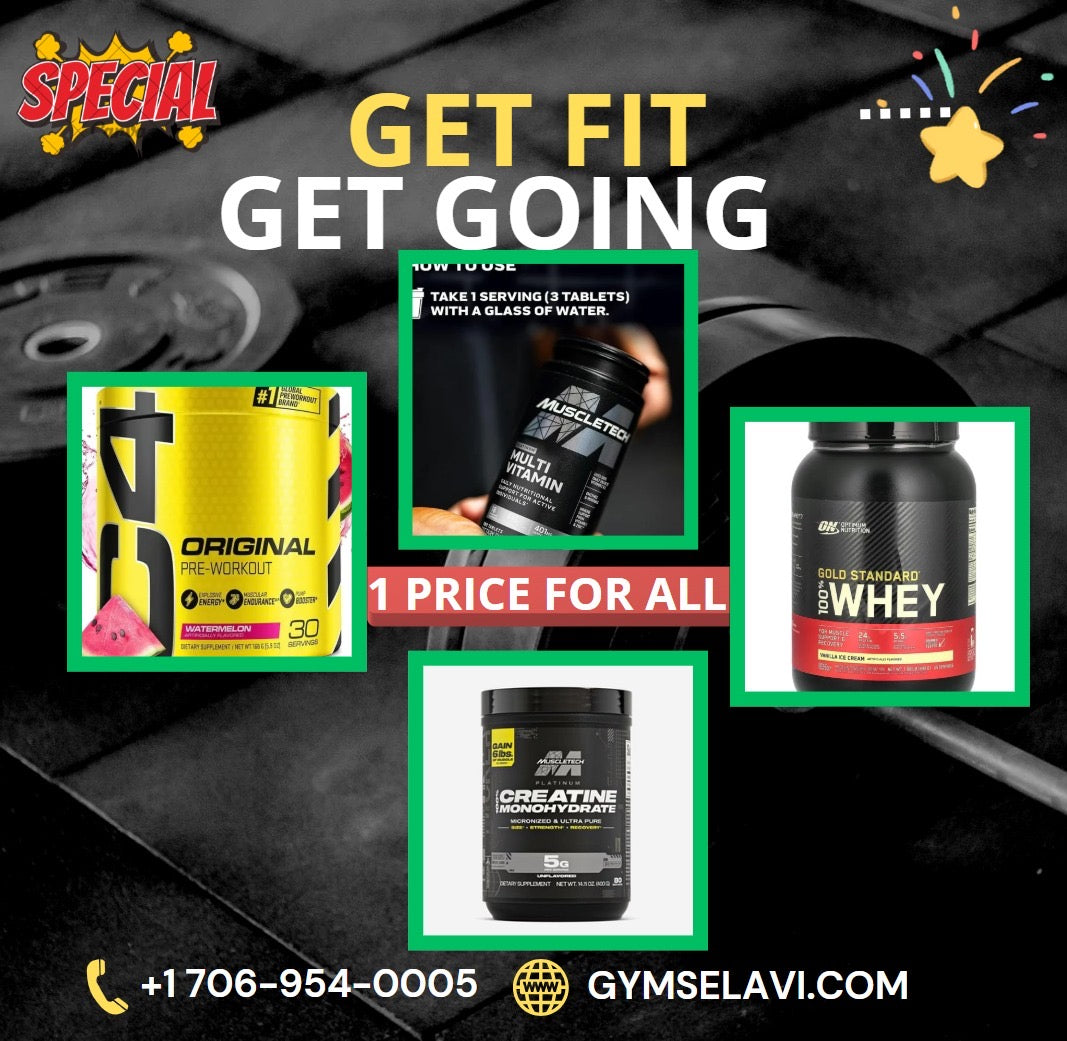 Get Fit with 4 Essentials Your Body Needs