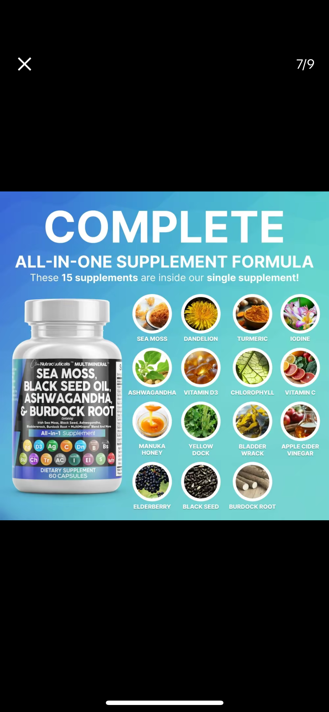 Sea Moss & Super Herb Complex – Immunity & Vitality Blend