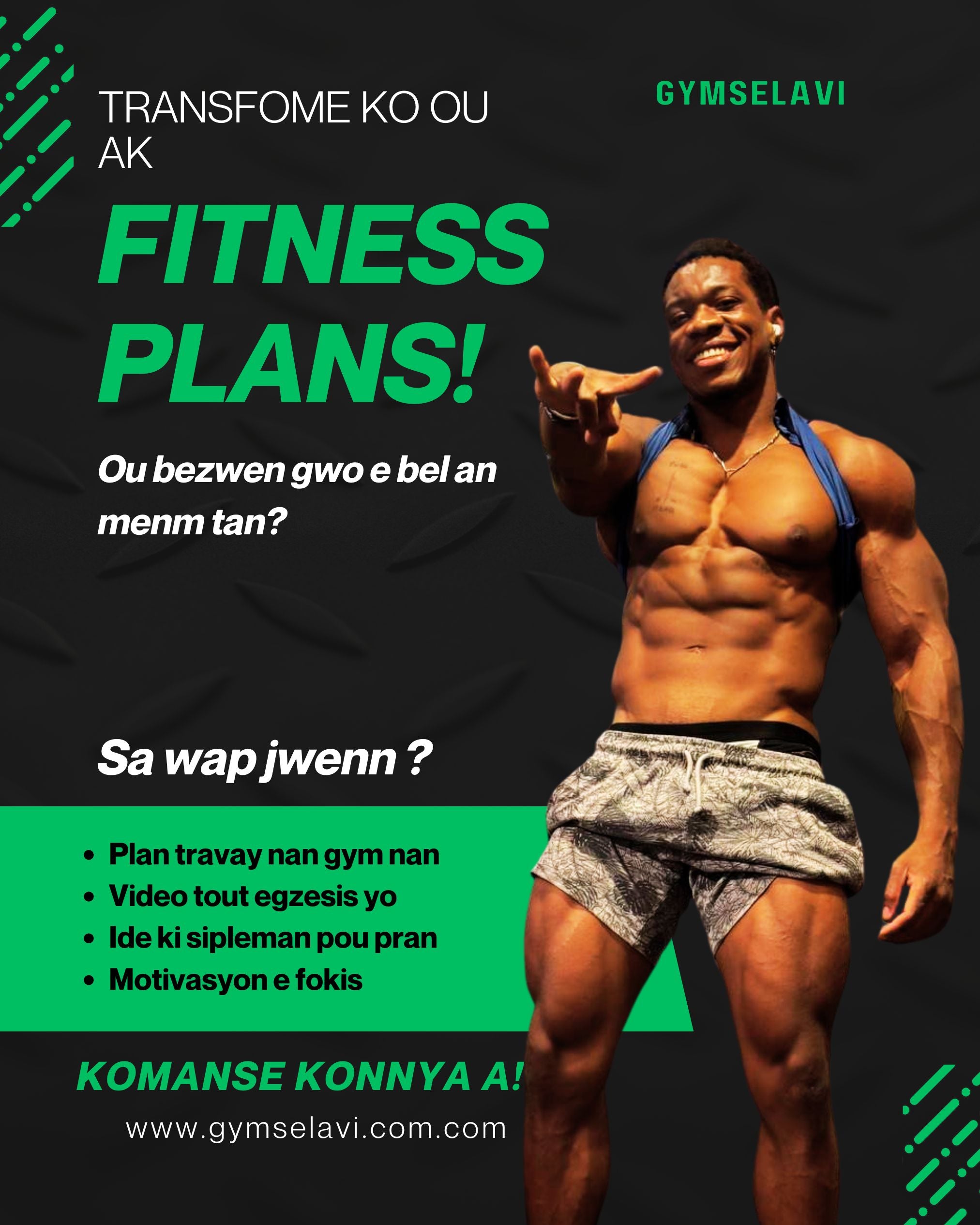 Plan workout - Gym se lavi
