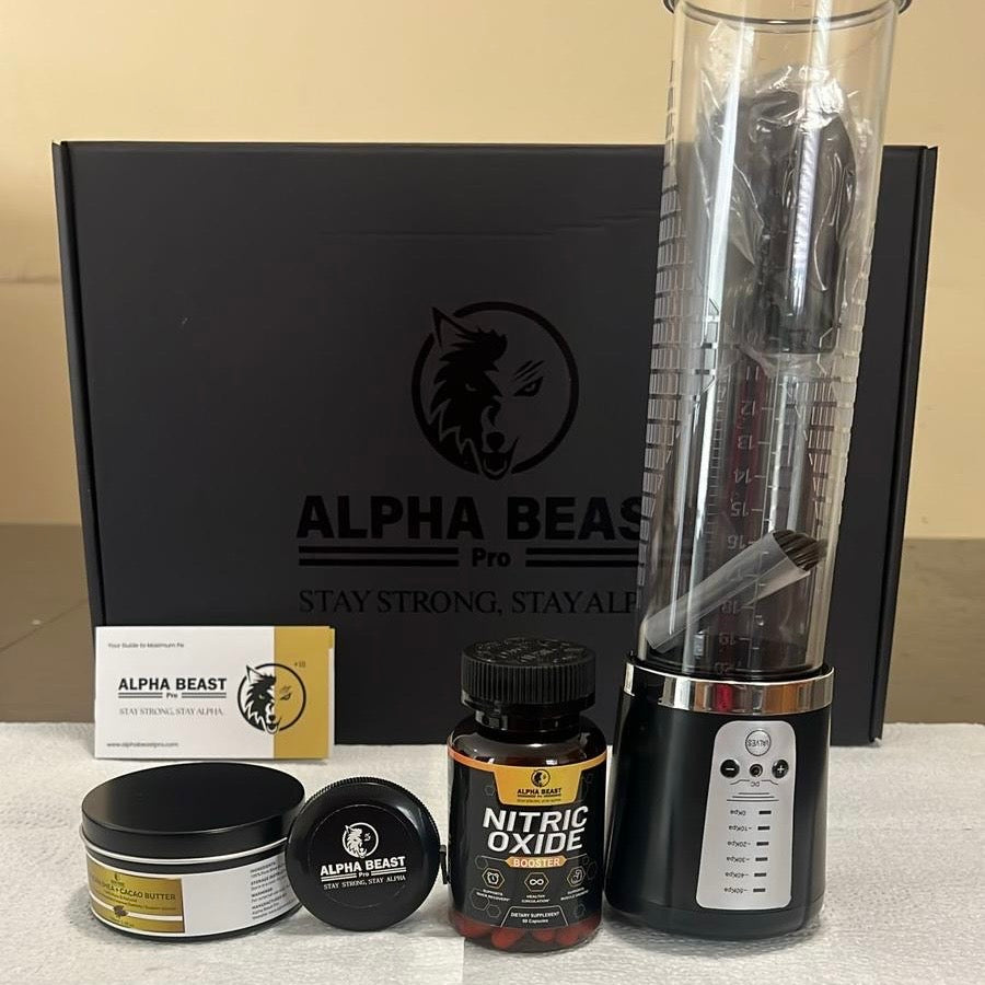 Alpha Beast Full Kit African Shea + Cacao butter for Repair