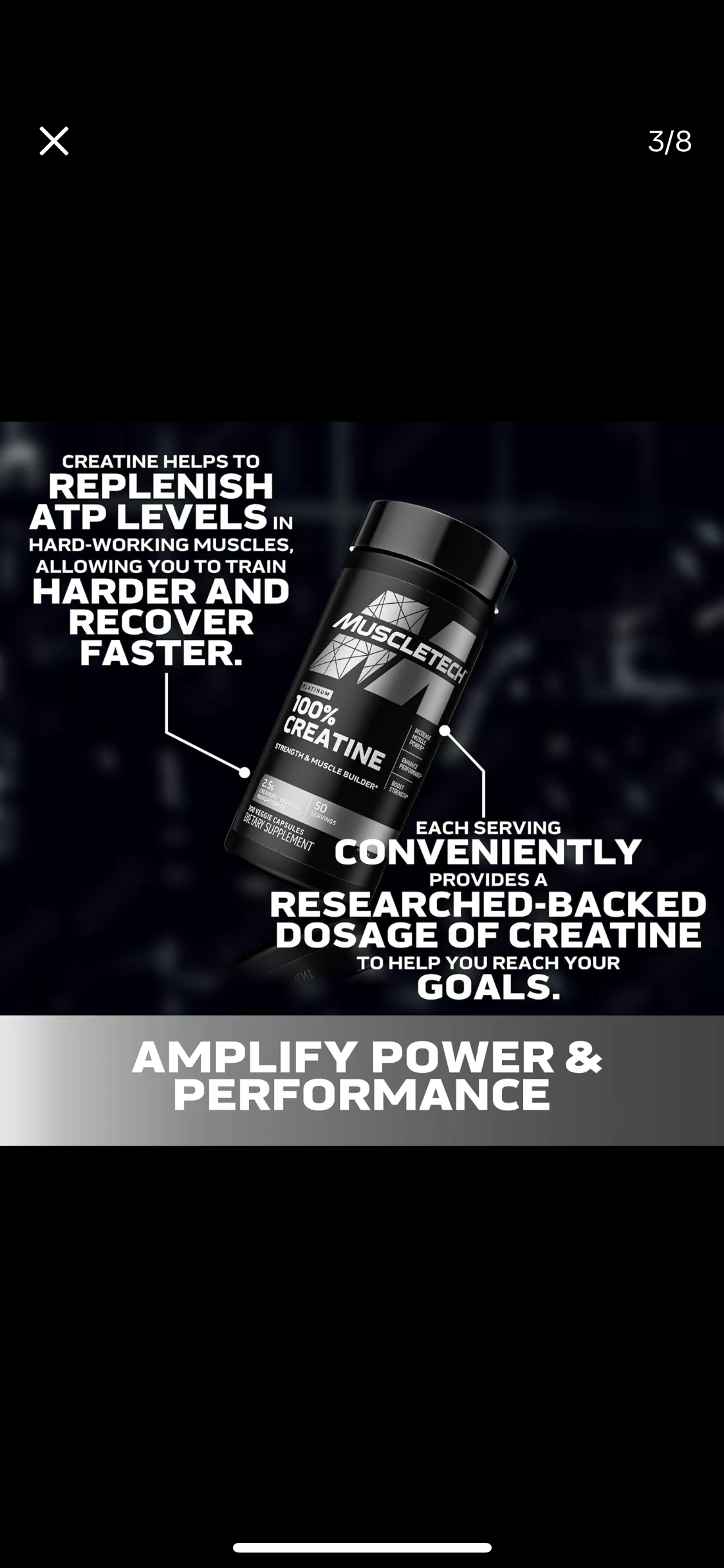 Platinum Creatine Monohydrate Capsules – Creapure®