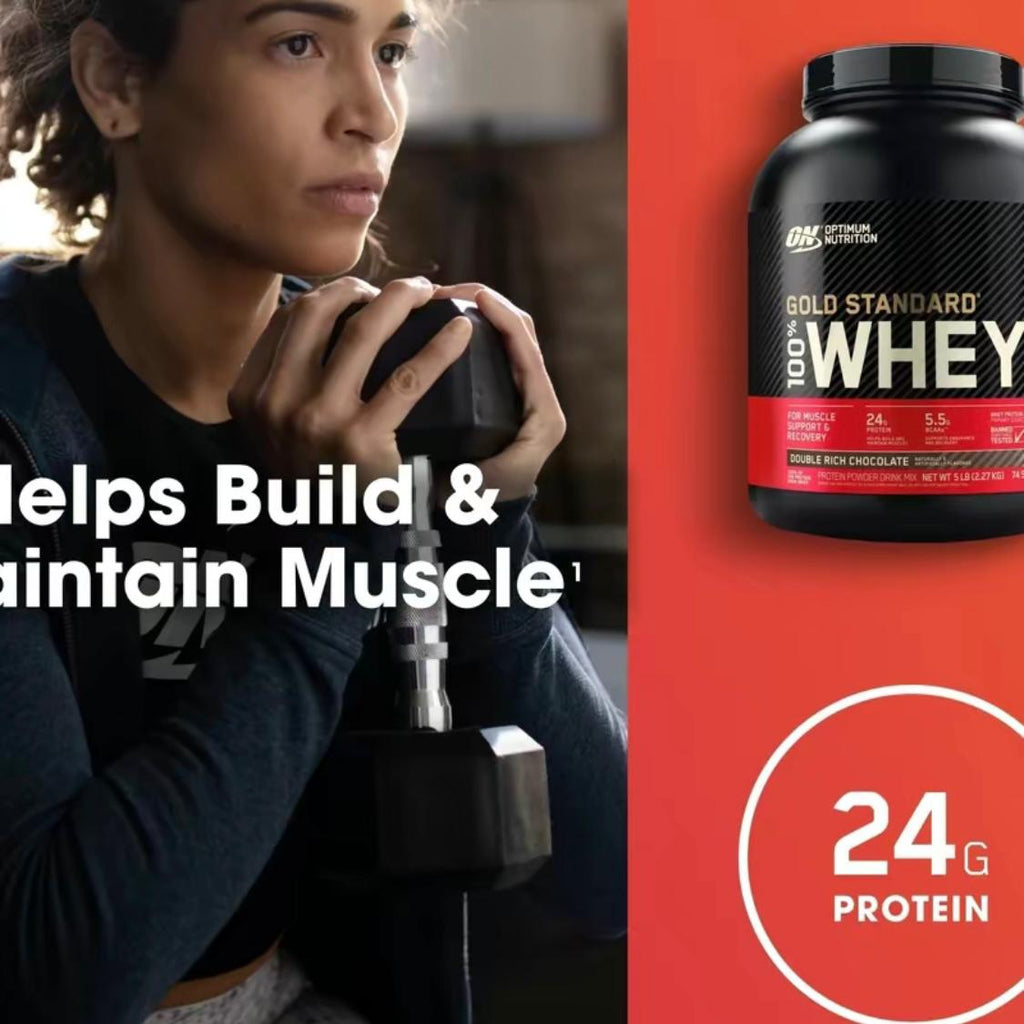 Gold Standard 100% Whey Protein – 5 lbs by Optimum Nutrition